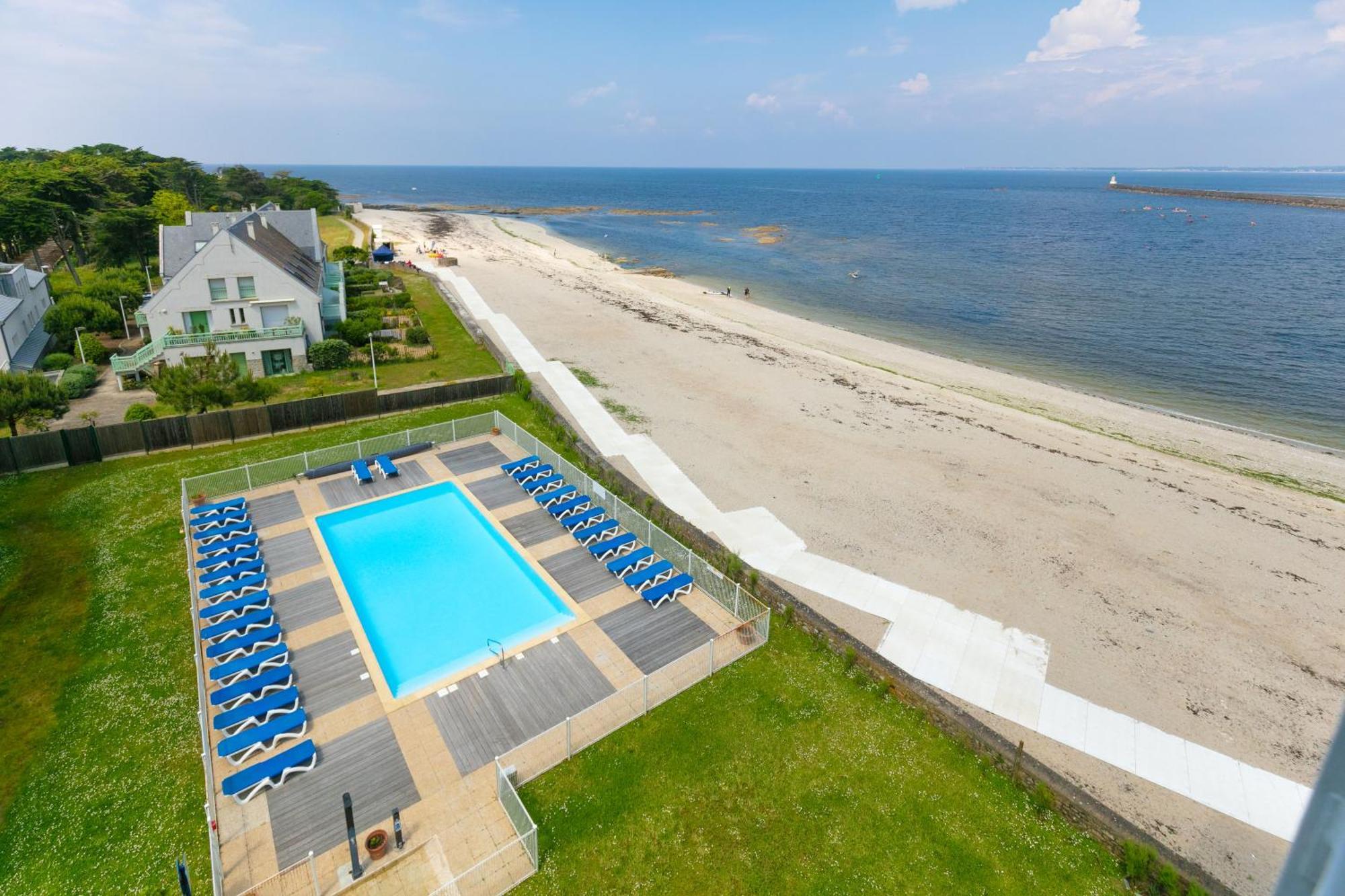 Appartement Face Mer Et Piscine Le Croisic Eksteriør billede